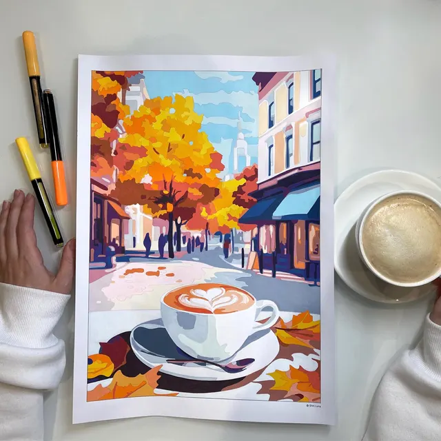 Coloring page by Ksenia