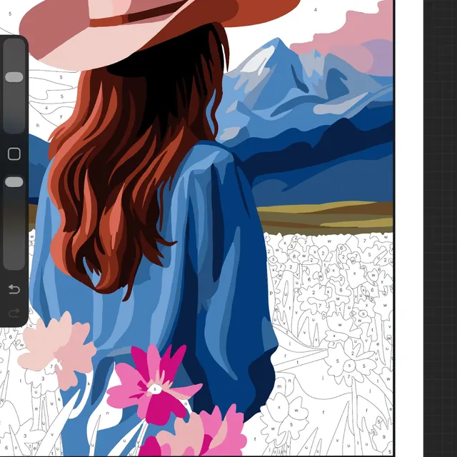 Coloring page by Pam