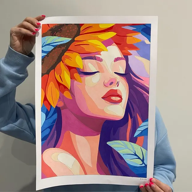 Coloring page by Ksenia