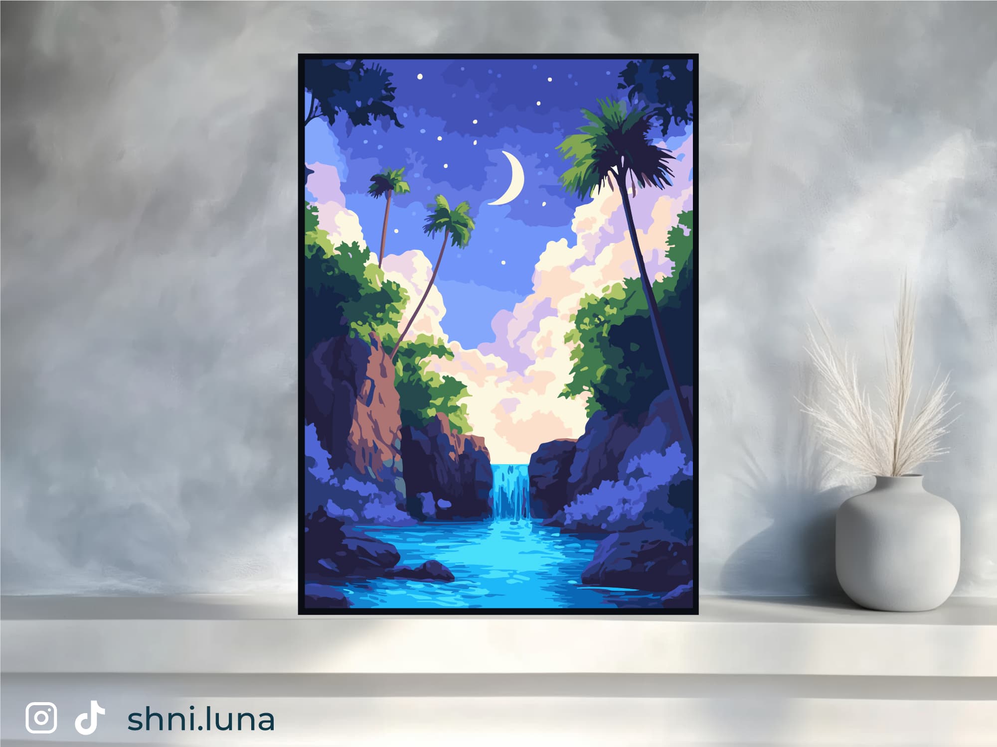 Moonlit Falls - Image 5