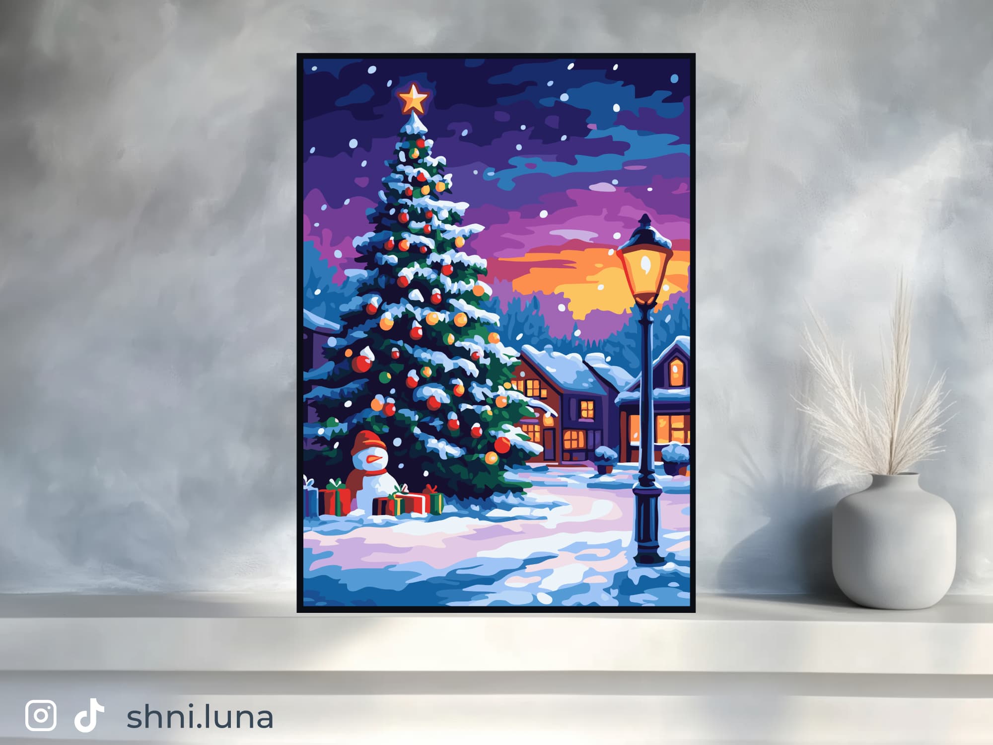 Snowy Evening - Image 6