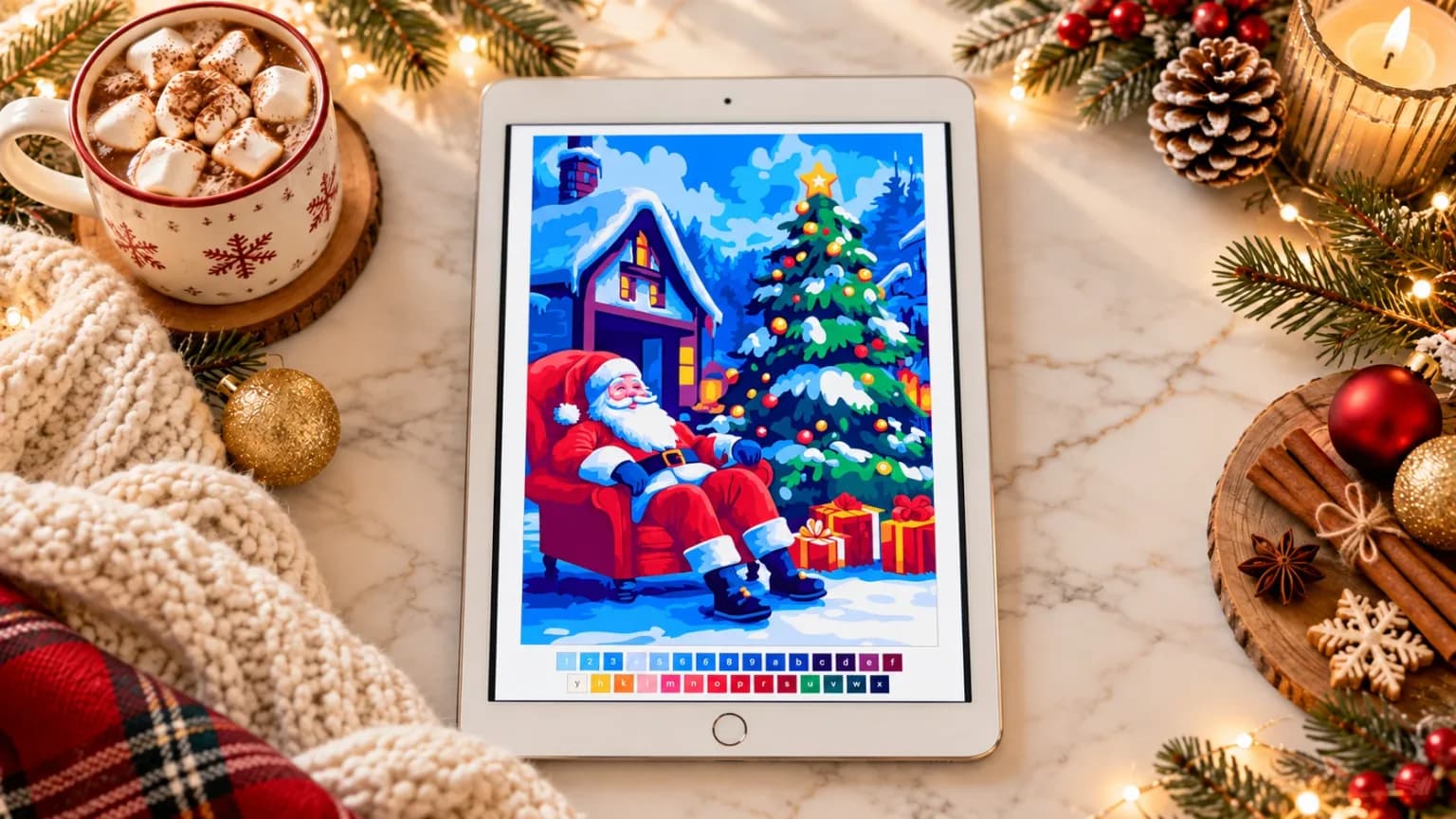 Christmas Coloring Pages for Adults: Cozy Holiday Designs to Color