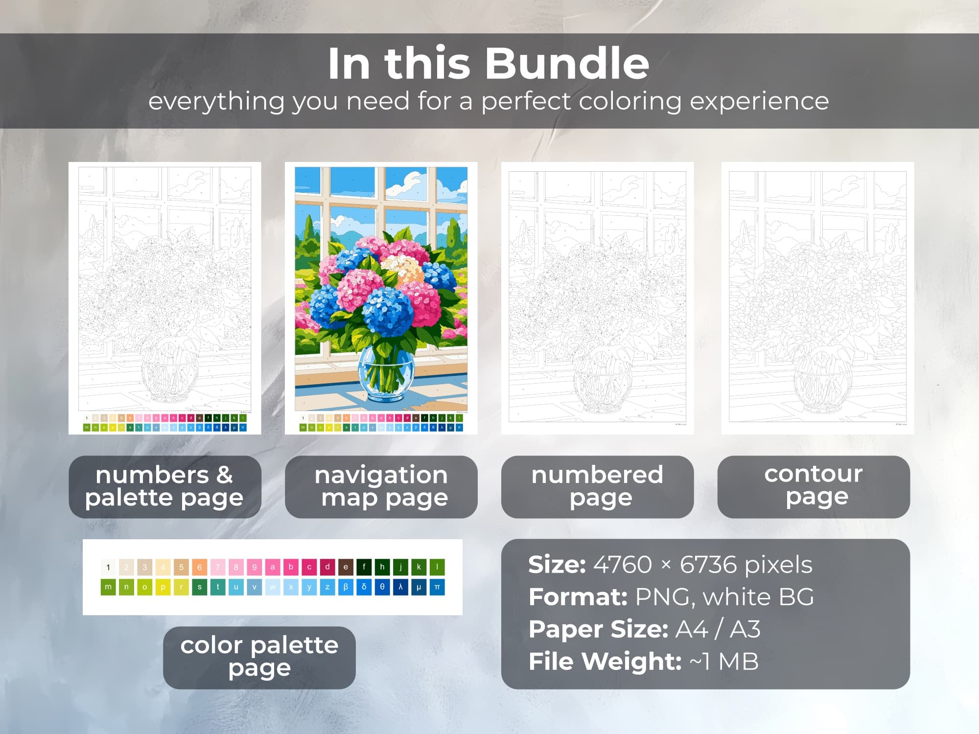 Hydrangea Bouquet - Image 3